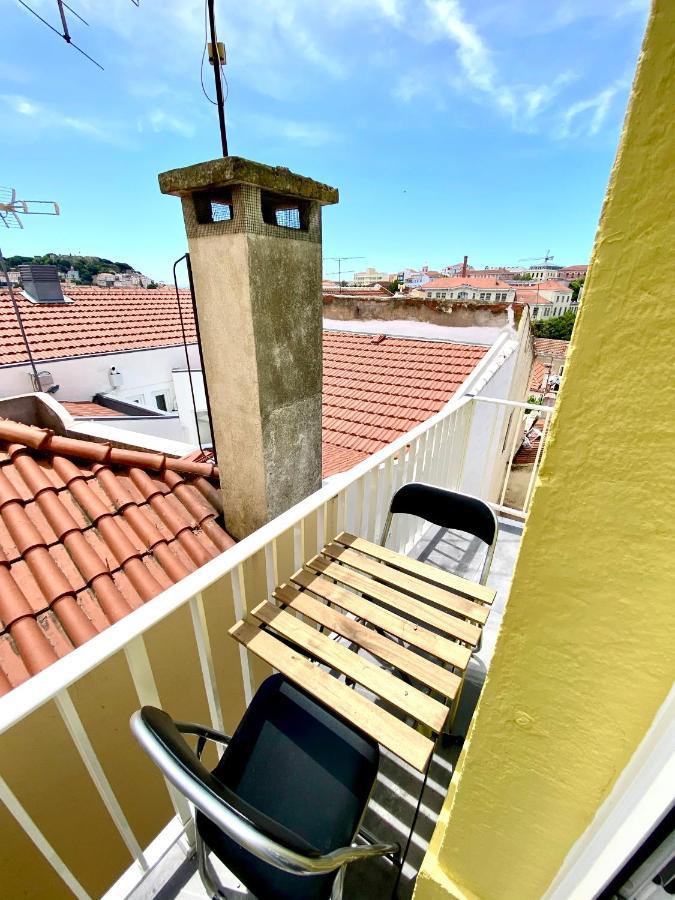 20-2 Lisbon Castle View Apartment With French Terrace Exteriör bild